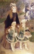 Pierre-Auguste Renoir Mother and Children Spain oil painting artist